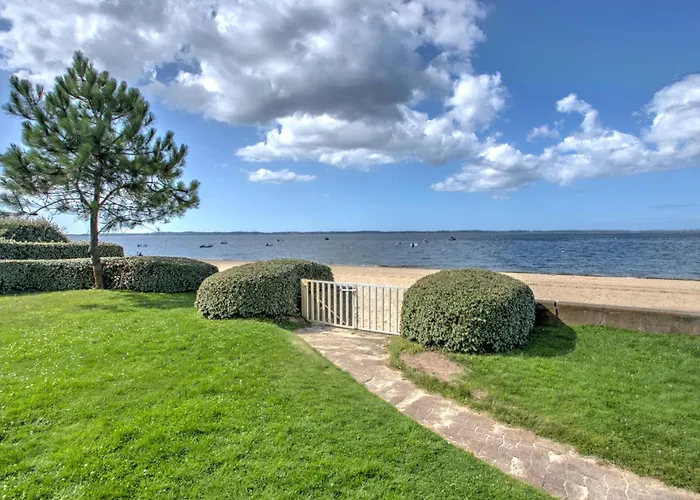 En Bord De Avec Acces Direct A La Et Parking Securise - Fr-1-474-288 * Arcachon